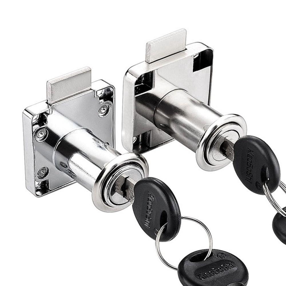 With Keys Cabinet Latch Locks Zinc Alloy Furniture Door Lock New Desk Drawer Lock  Drawer