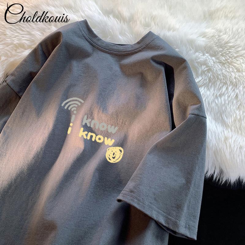 

Простая футболка Мужская с принтом Летняя Модная Принтованная Футболка с круглым вырезом Хлопковая с коротким рукавом Свободная Модная Дышащая Футболка 3XL