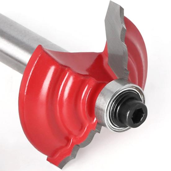 Router Bit Sharp Edge High Strength Alloy 8mm Round Shank Carbon Steel Router Bit Woodworking Engraving Trimming