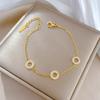 Dongmen Personalized Ring Mud Drill Full Diamond Chain Bracelet Female Retro Girlfriend