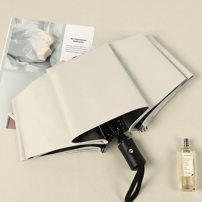 Kadın ve Erkekler İçin Lüks Tam Otomatik Katlanır Şemsiye - Güneşlik, Güneş Koruması ve İş Reklamı Şemsiyesi.