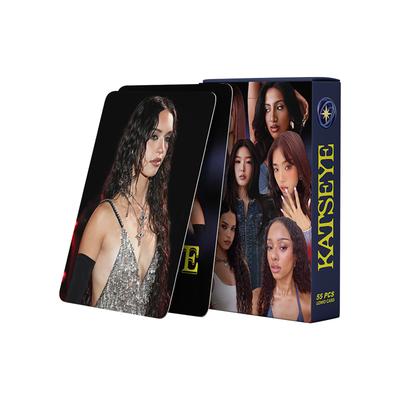 Katseye Photocard Collection Set Katseye High Quality Cardstock Katseye 55 Pieces Collectible Katseye Unique Design Photocard Pack