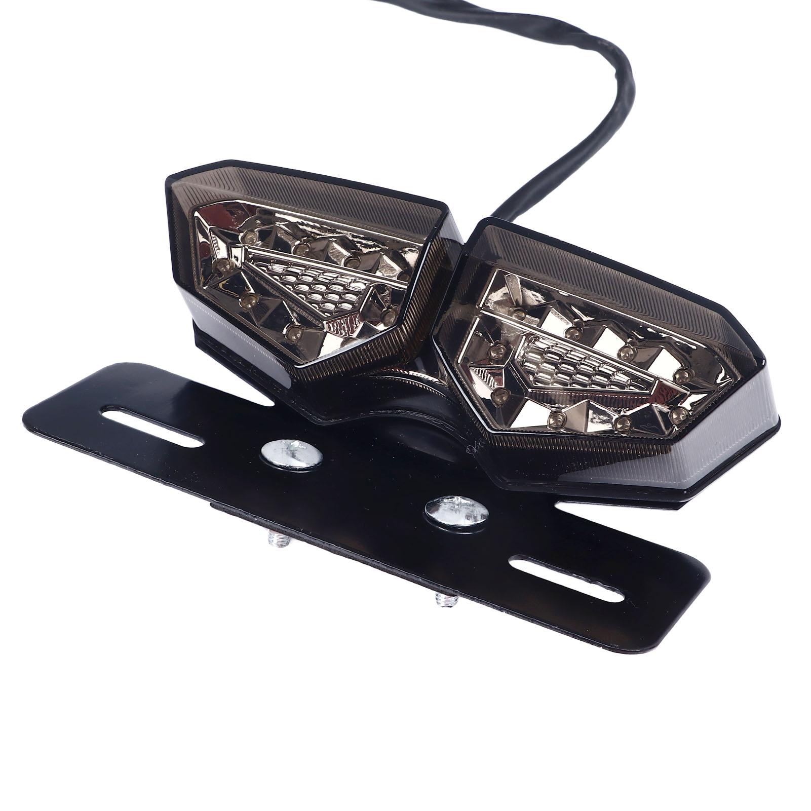 Мотоциклетный задний фонарь стоп-сигнал универсальный ретро стиль высокая яркость задний фонарь для мотоцикла