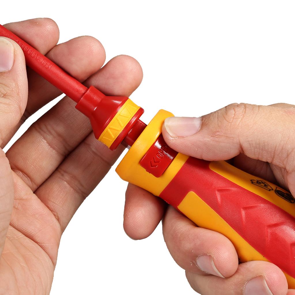 Screwdriver Set Insulated Strong Magnetic Bits Electrician Manual Repair Tools