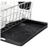 Stainless Steel Dish Drainer with Drain Tray | Detachable Cutlery Stand | Utensil Drying Basket Stand