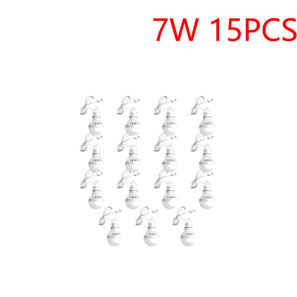 5-20PCS USB Light Bulb LED Camping Light Bulb Hanging Camping Lantern Emergency Light for Camping Emergency Truck Fishing Boat