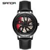 Sanda Meilleure Vente 1088 Montre pour Adolescent: Personnalisé, Cadran Rotatif 3D, Tendance, Quartz Étanche.
