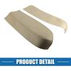 Car Front Door Panel Armrest Cover Interior Door Trims for Toyota Prius 2004-2009 Beige 1 Pair