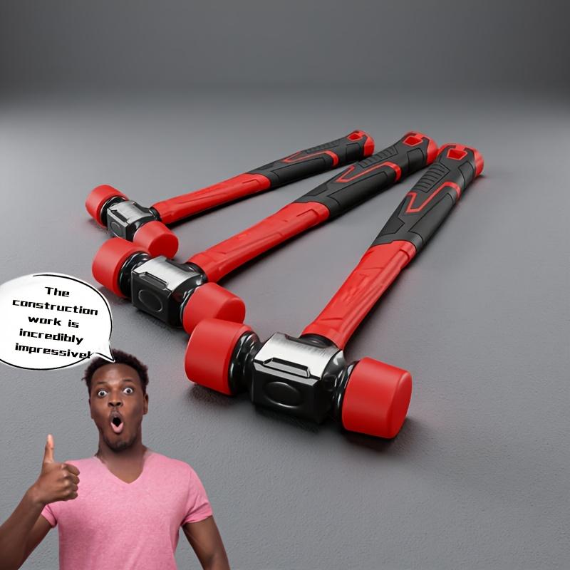 2025 New Installation Hammer, Non-Rebound Rubber Mallet, Surface-Friendly Rubber Hammer, Tile Installation Hammer, Solid Rubber Mallet, Rubber Tool