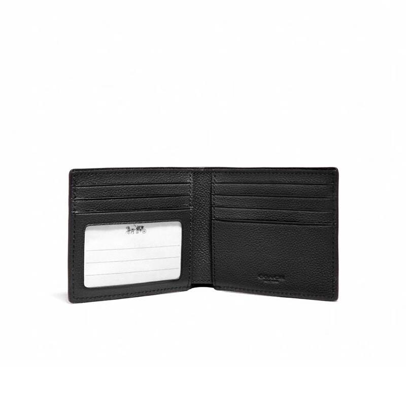 Coach Heren 67630 Signature Dubbelgevouwen Portemonnee