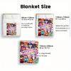 Aphmau and Friends 2D Flat Pattern Flannel Blanket High Quality All Seasons Warmth and Comfort Perfect for Christmas Gifts.DMT0925215