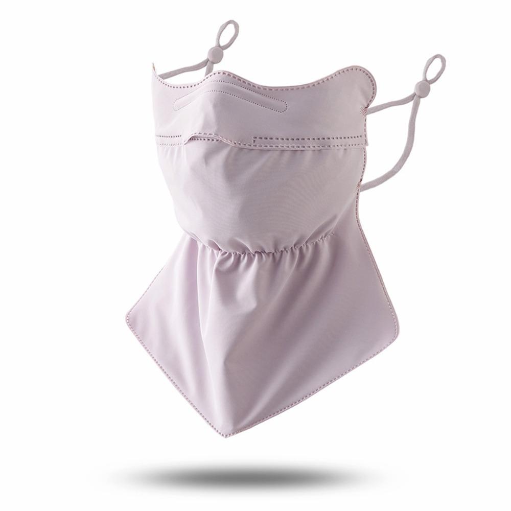 Breathable Ice Silk Mask Quick Drying Sun Protection Mask Fashion Anti-UV Mask Scarf  Women