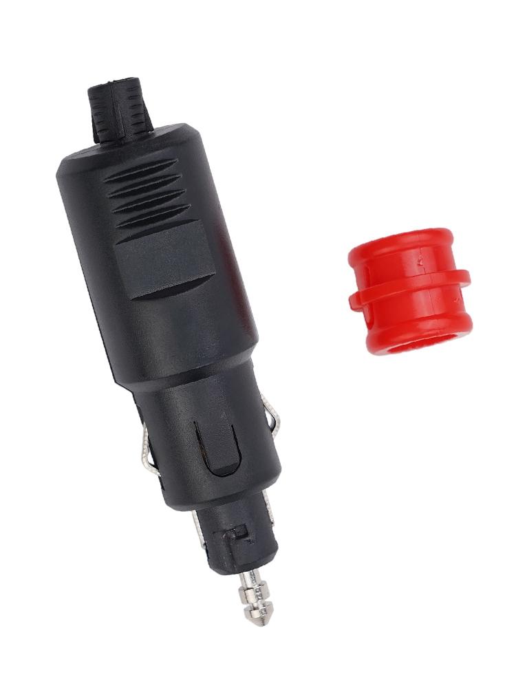 Car 12V 24V 10A Inline Fuse Block with Gold Positive Silver Negative