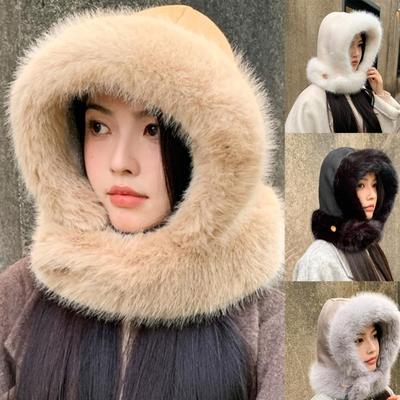 Verdickte Plüsch-Trapper-Mütze für Erwachsene mit Ohrenschutz, Winter-Wärmemütze, Kaltwetter-Geschenke für Studenten, Teenager