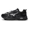 FIYI TL Unisex Retro Mesh Breathable Casual Running Shoes Black Grey D1GH240901