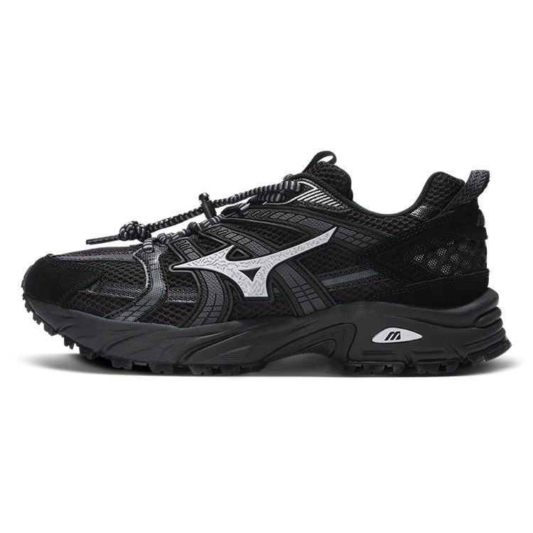 Mizuno FIYI TL Unisex Retro Mesh Breathable Casual Running Shoes Black Grey D1GH240901 36.5