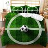 Sports Football Digital Printing eBay Quilt Set Three-piece Bedding