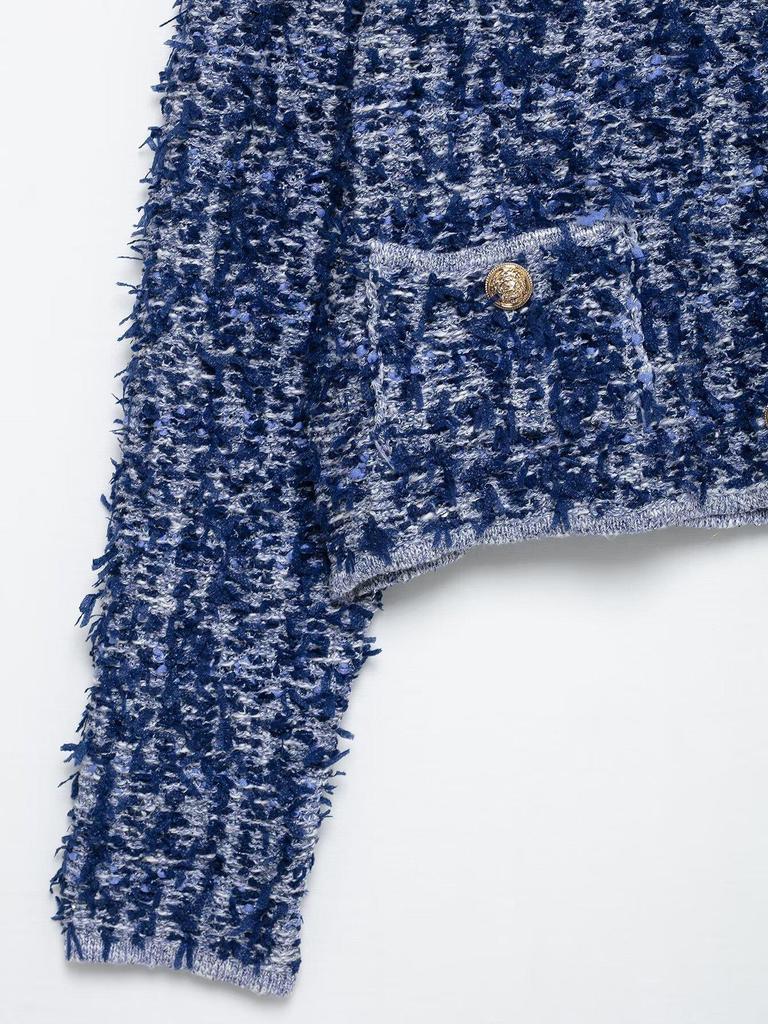 Spring 2025 Women's European & American Style Knit Cardigan