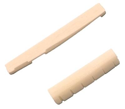 Generic Product Good Sounding Cow Bone Nut Saddle Set for Acoustic Guitar (1 SET)