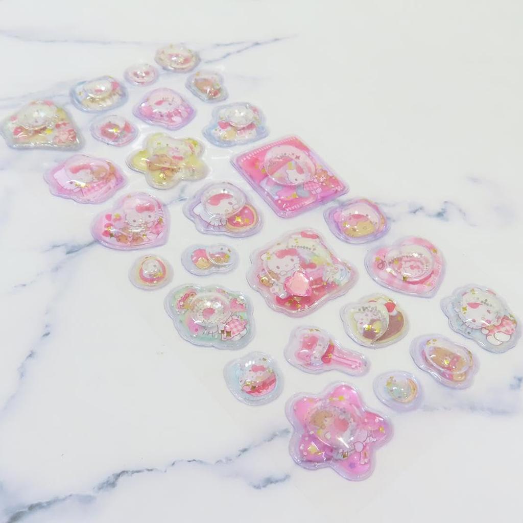 Hello Kitty Petit Water in Sticker Sanrio [Sticker Sheet]