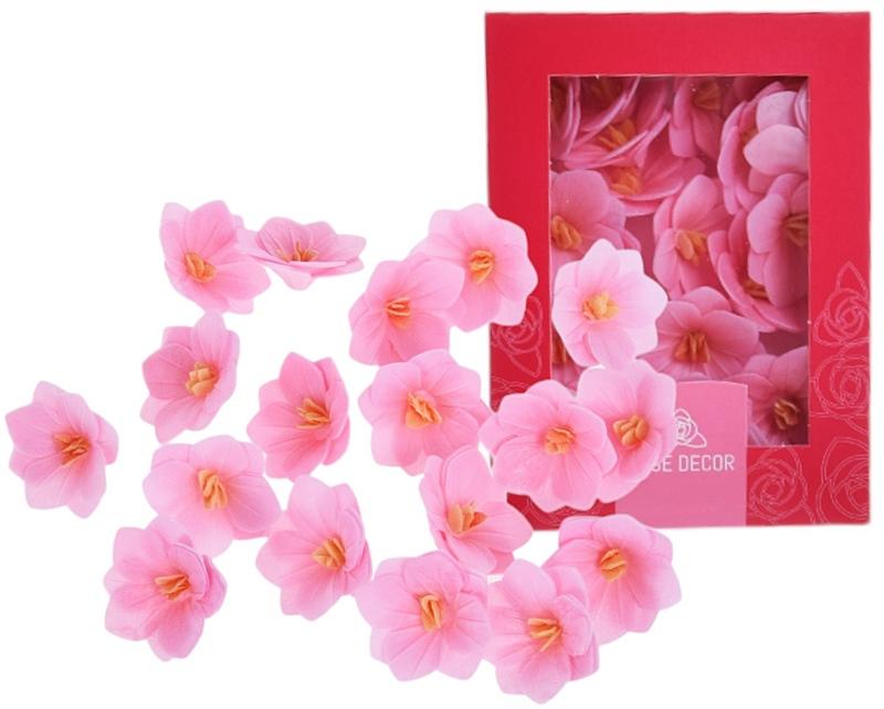 Waffle Hydrangea 18 Pcs Flower For Cake Decoration