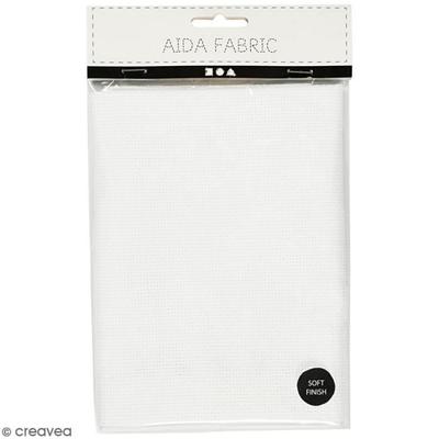 Aida Cloth for Embroidery - 5.2 Pts/cm - 50 X 50 Cm