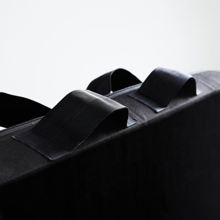 Sac De Rangement - Lumaland - Housse De Protection - 140 X 200 X 25 Cm - Polypropylène - Noir