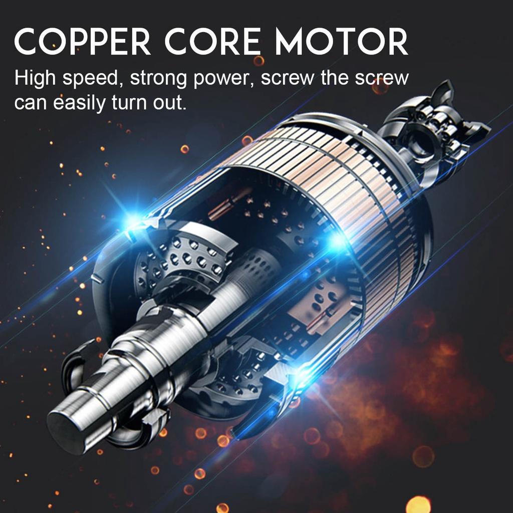 22800mAh 588VF 1/2 Inch Compatible for Battery Brushless Cordless Electric Impact Wrench Power Tools