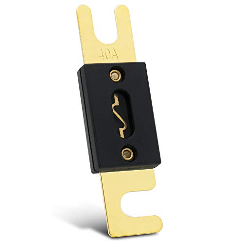 Heschen Car ANL Fuse 40A Automotive Motorcycle Audio Subwoofer Supplies Pack of 2