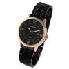 Montre - EXCELLANC - SL28 - Boîtier 41 mm - Cadran noir - Bracelet métal noir