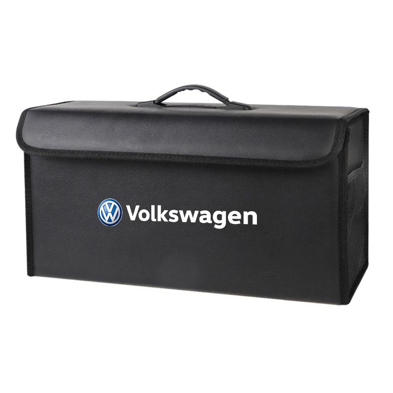 BFPQY1 Volkswagen Car Trunk Storage Box Large Capacity Tool Case For VW GTI Polo Golf MK6 Passat B6 Tiguan Arteon Jetta T-ROC ID.4 CC