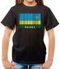 Rwanda Barcode Style Flag - Kids T-Shirt - Country - Travel - Flags - Kigali