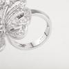 2023 Trend Top Quality Hot Sale European Famous Brand Pure Fashion Jewelry Rings For Women Luxury Butterfly Shape Bowknot Ring
