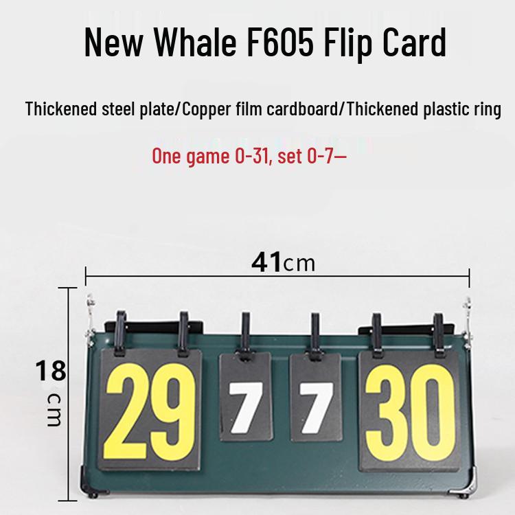 Vändbar poängtavla för basket & bordtennis