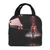 Custom Corporation Umbrellas Insulated Lunch Bag for Work School Horror Video Game Leakproof Thermal Cooler Lunch Box Men Women
