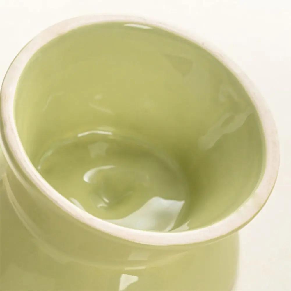 Ceramic Cat Slow Food Bowl Cute Slanted Mouth Dog Feeding Basin Creative Large Capacity Pet High Foot Bowl Kitten Puppy