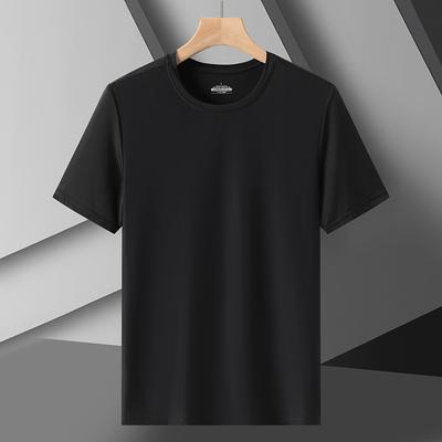 T Shirt Men Sport Plus Size T-shirts Summer Tshirt Loose Sports Running Fitness Quick Dry Tee Breathable Ice Silk T-shirt