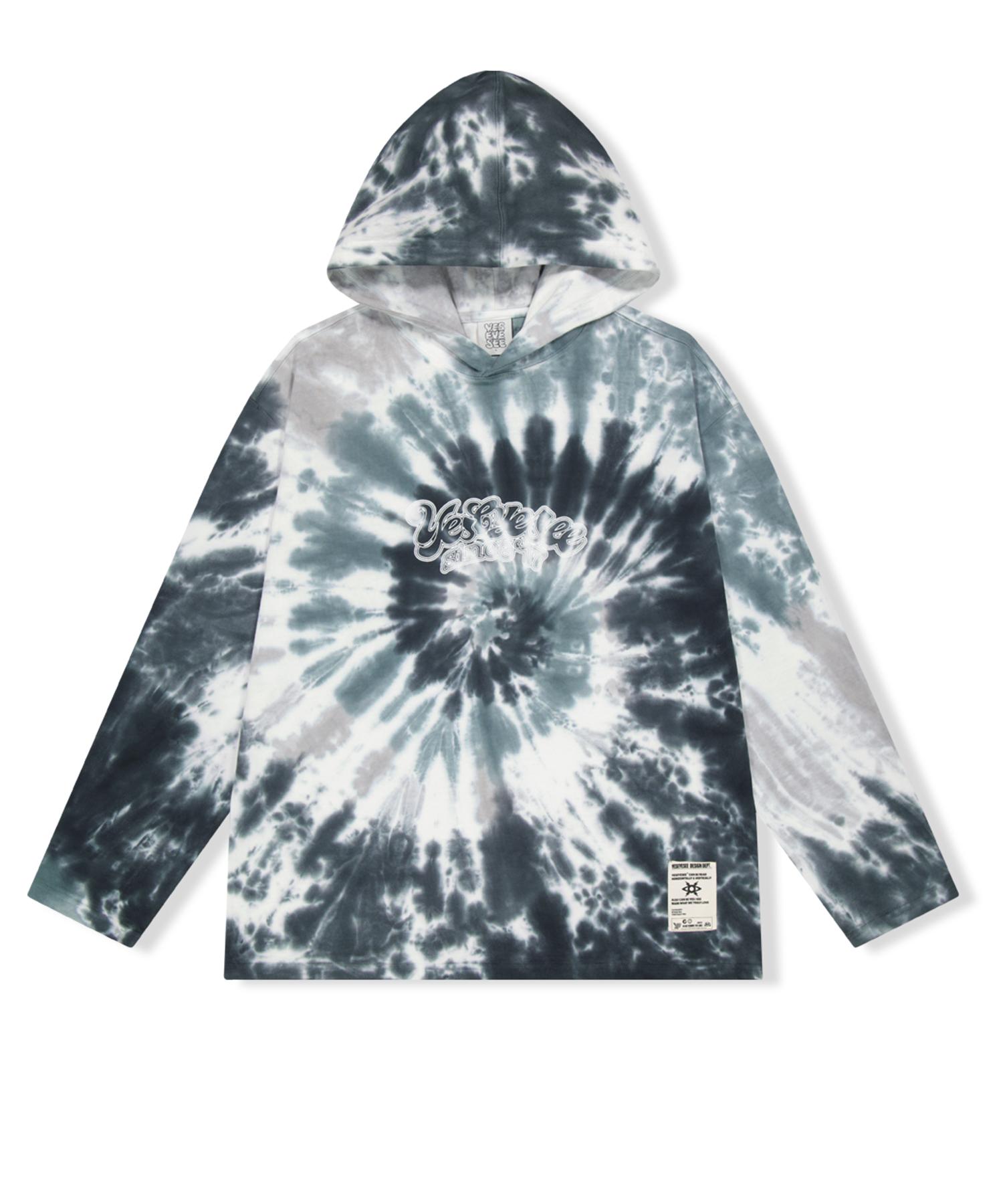 Yes Ic Y.E.S Dyed Single Hoodie Black M