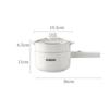 Multifunktionaler elektrischer Kochtopf, 2 l, Keramik-Innentopf mit Dampfgarer für Babynahrung, Milch