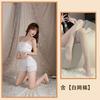 Sex Underwear Sexy Split Suspender Sex Breast Wrap Strap Button Shorts Seduction Lace Sweet Suit