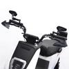 Motorcycle Handguard High Strength Impact Resistant Handlebar Wind Deflector for Motorbike BLACK