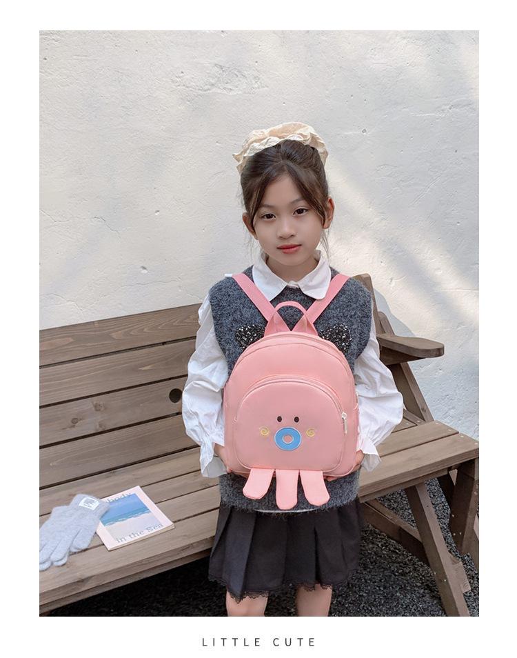 Cartoon Kinder Leichter Mini Rucksack - Niedliches Puppen Design für Jungen & Mädchen