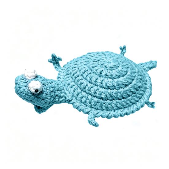 DIY Crochet Lizard Coaster Kit Handmade Knitting Animal Coaster Crafts