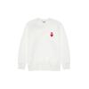 MLB SS23 New York Yankees Letter Logo Printed Crew Neck Pullover Sweatshirt Unisex Sweatshirt Cream 3AMTH0131-50CRS