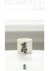 White Porcelain Cartoon Calligraphy Tea Cup - Gongfu Style Souvenir Cup