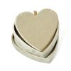 Heart Shaped Velvet Jewelry Box  Custom Logo Luxury Necklaces Earrings Jewelry Storage Box Romantic Wedding Gift Box