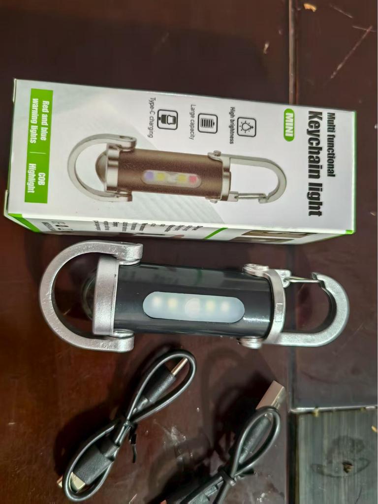 Mini LED Keychain Flashlight for Outdoor and Household Use