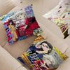 Anime Summer Time Rendering Pillow Gift Home Office Decoration Bedroom Sofa Car Cushion Cover Case 45x45