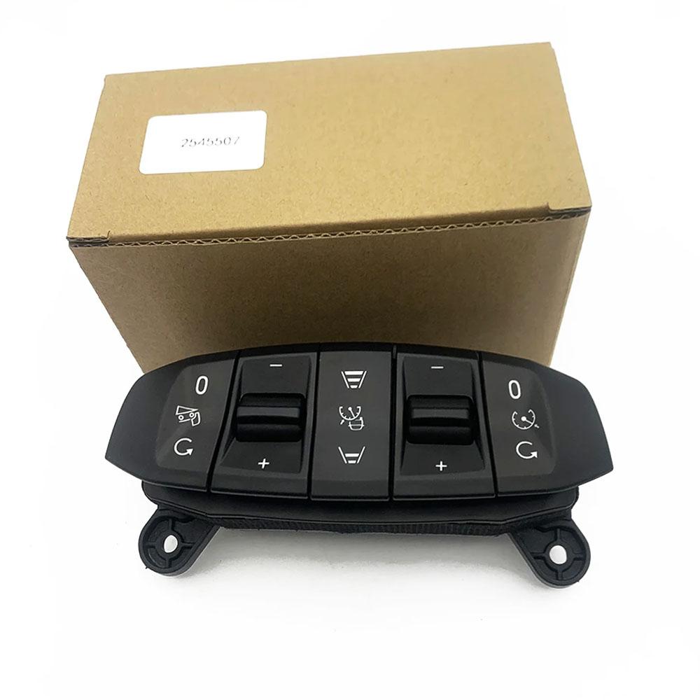 For Scania Truck Sparts Steering Wheel Button Module Replacement / OE:2545507 254550710 75J016 Speed Cruise Control Switch Panel 2545507