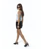 Kasiko Spangle Mini Skirt Black